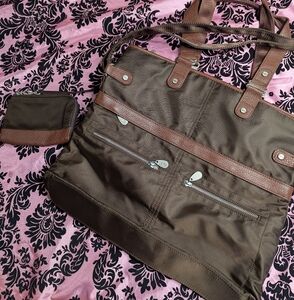 Baggallini Brown Tote New Without Tags